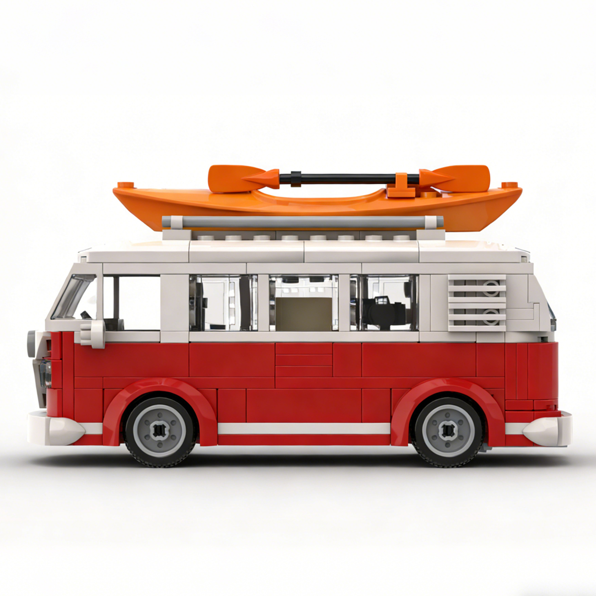 Building Blocks - テクニカル T1 ビルディングブロック バン車両 キャンピングカー MOC