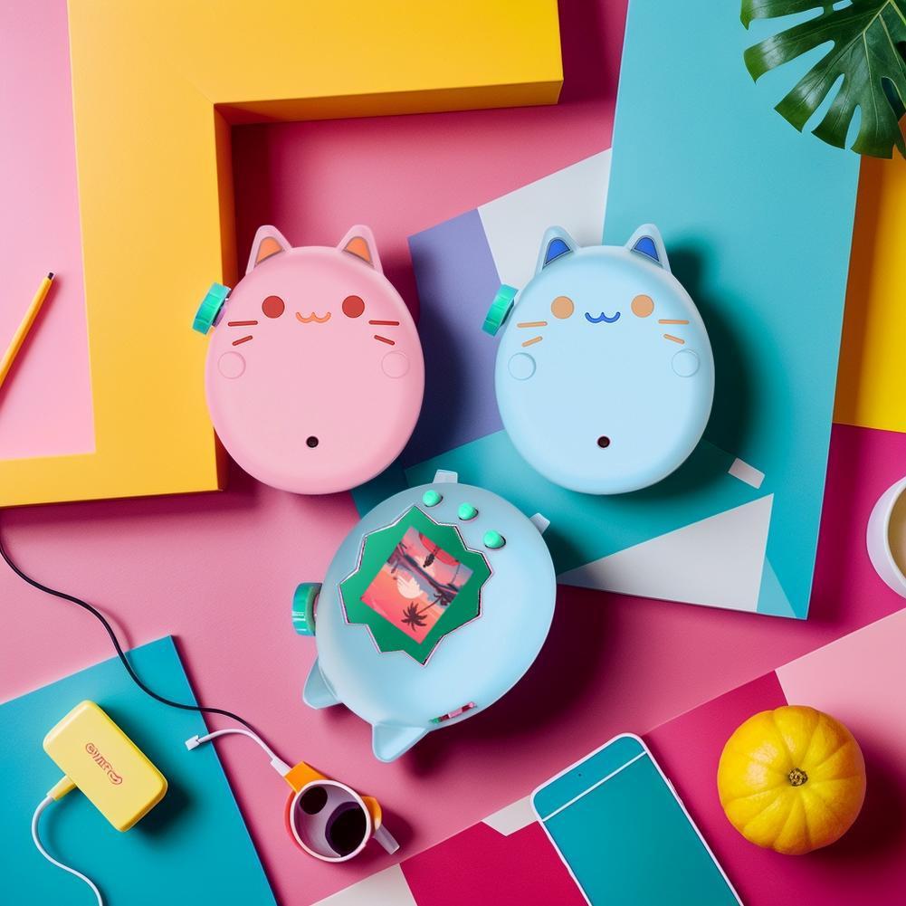 Tamagotchi Electronic Pet Virtual - パラダイス電子ペットマシン漫画シリコーン完全保護カバーかわいいスキンカバーソフトシェルアクセサリー