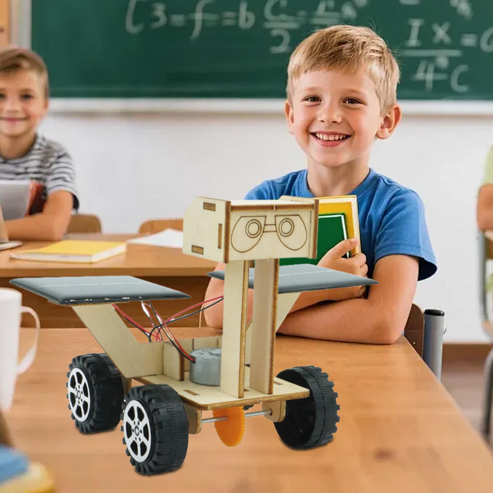 STEM 組み立てキット 太陽光発電ロボット学習玩具 月面探 - Stem Solar Robot Kit For Kids のレビューと価格