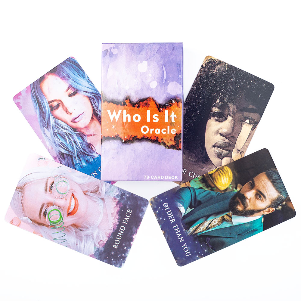 Who Is It オラクルカード 78 枚 約 10X6c - Tarot Cards Deck With Guidebook のレビューと価格