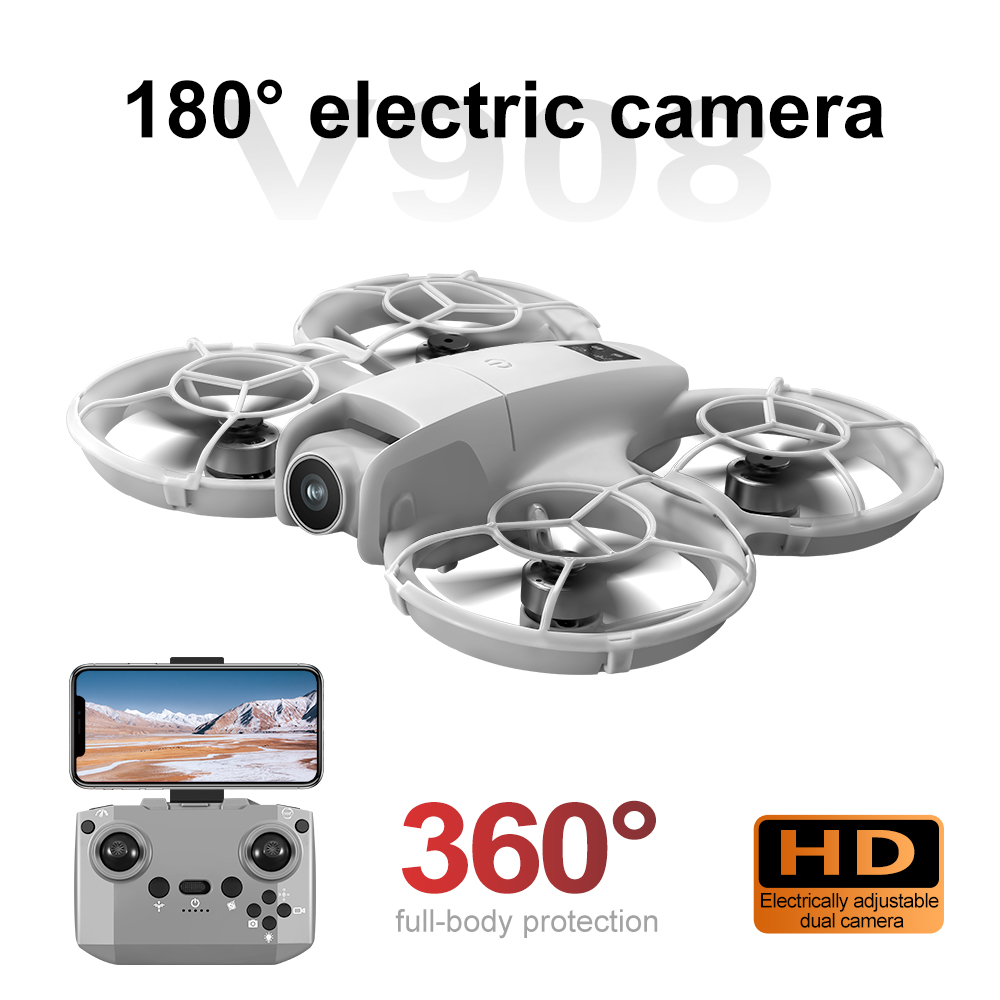 オリジナルV908折りたたみ式GPSドローン 8Kデュアルカ - Fpv Brushless Rc Drone 4K のレビューと価格