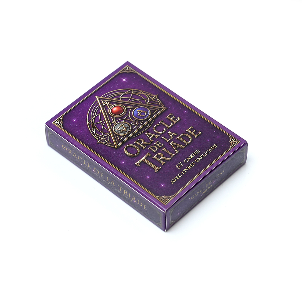 トライアド オラクル デッキ 神秘的な占いカード ガイドブッ - Tarot Cards Deck With Guidebook のレビューと価格